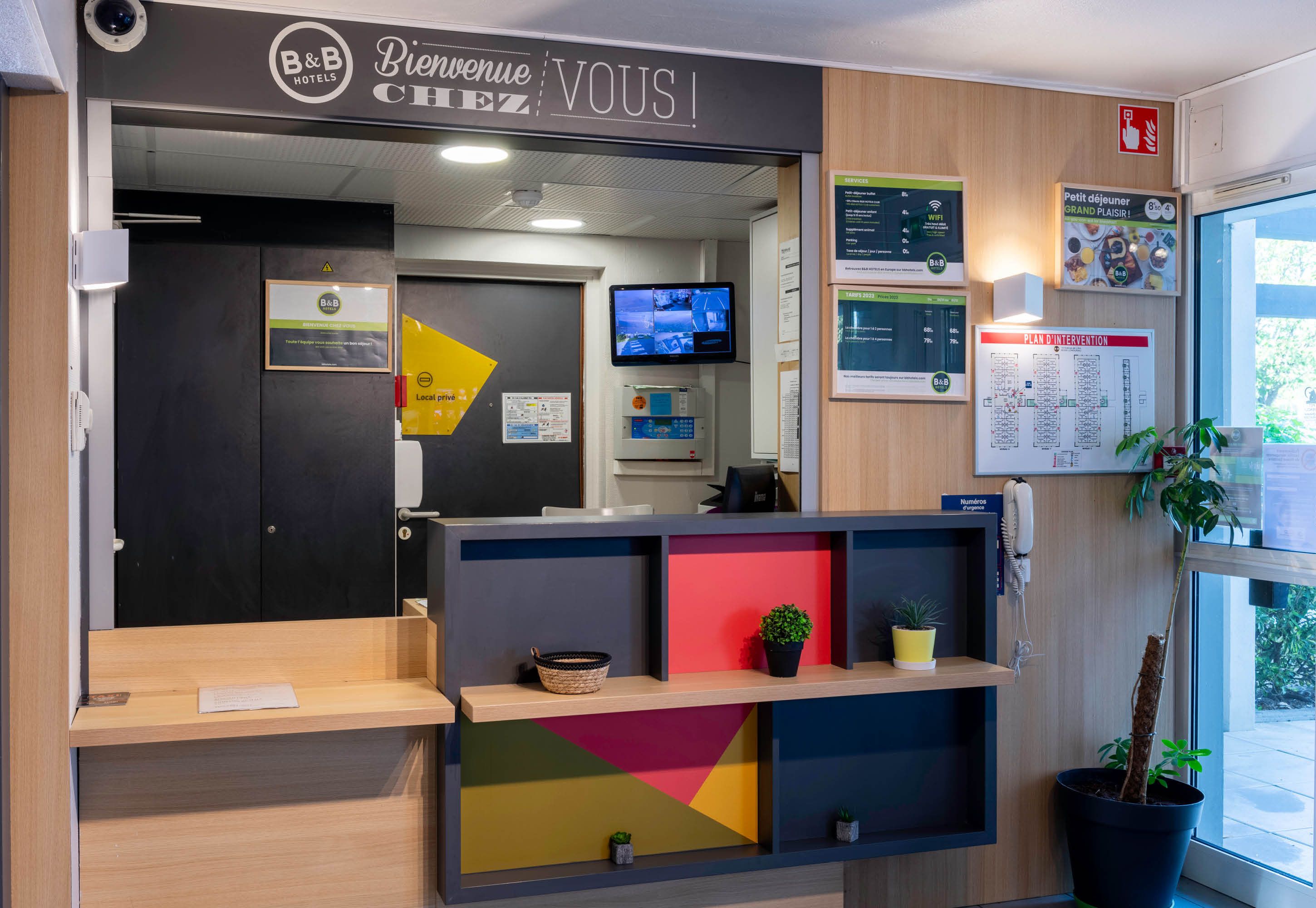 Front desk