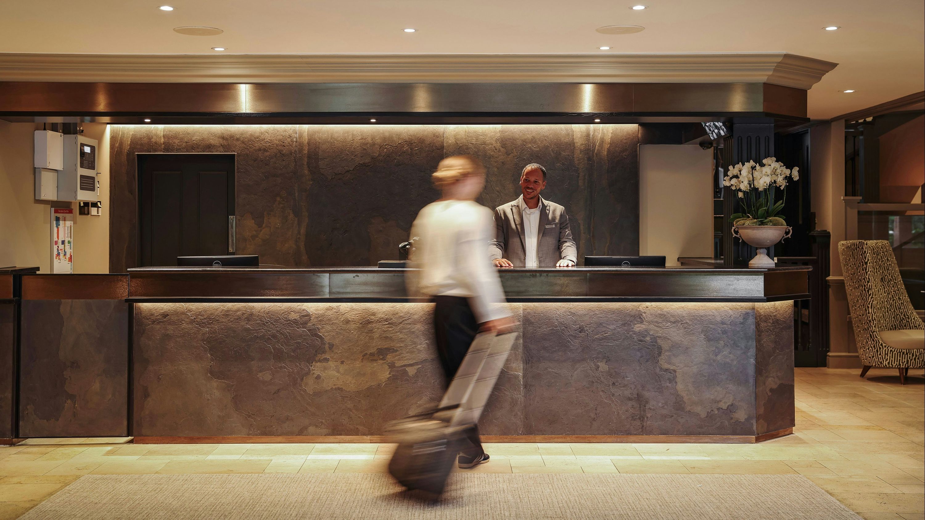 Front desk