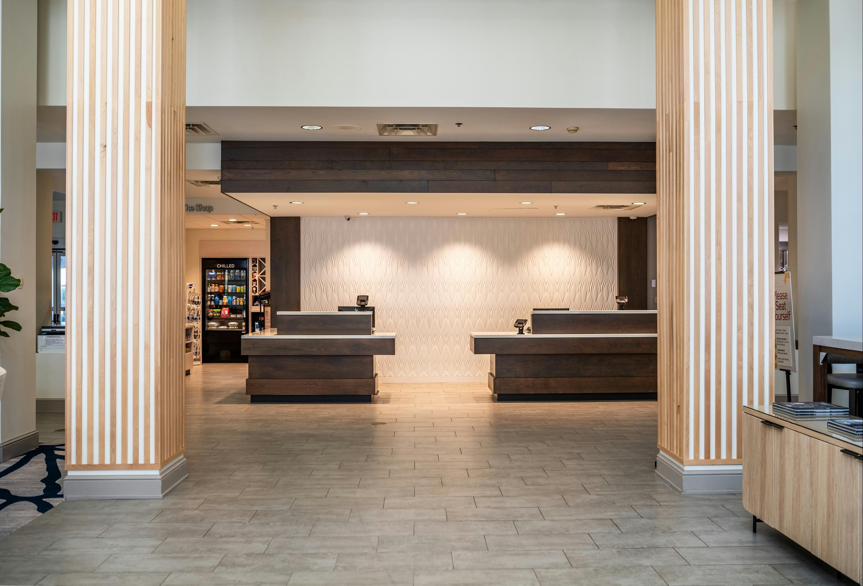 Front desk