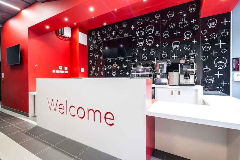 Front desk