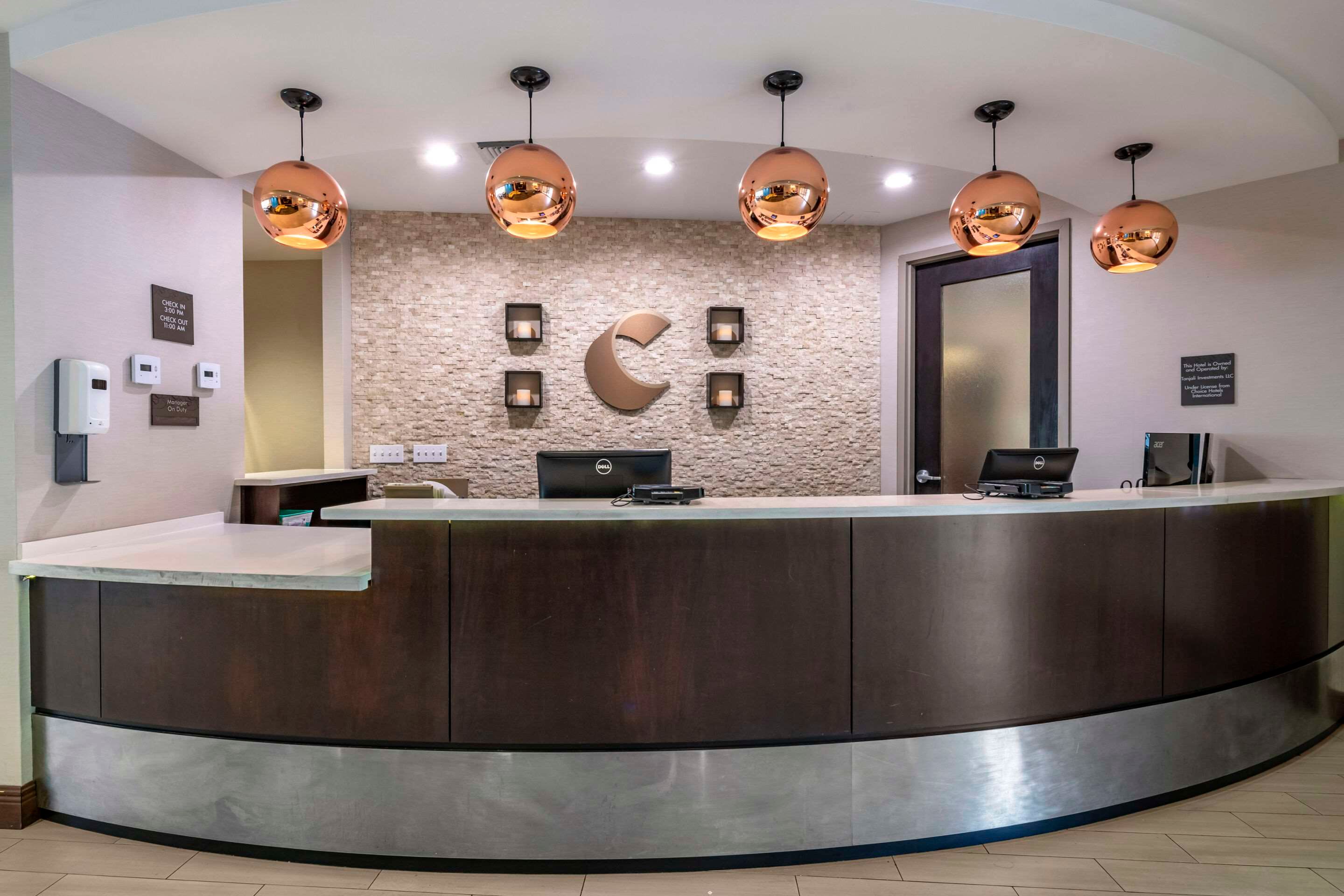 Front desk