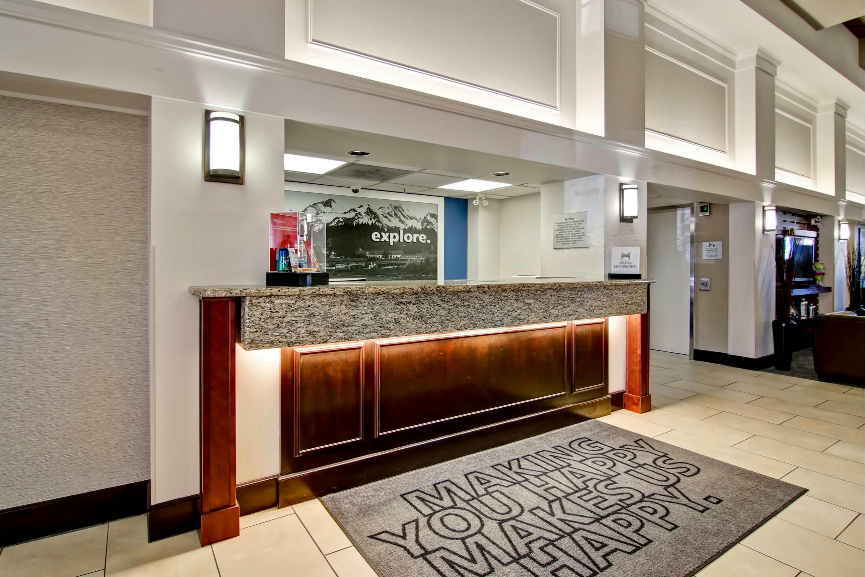 Front desk