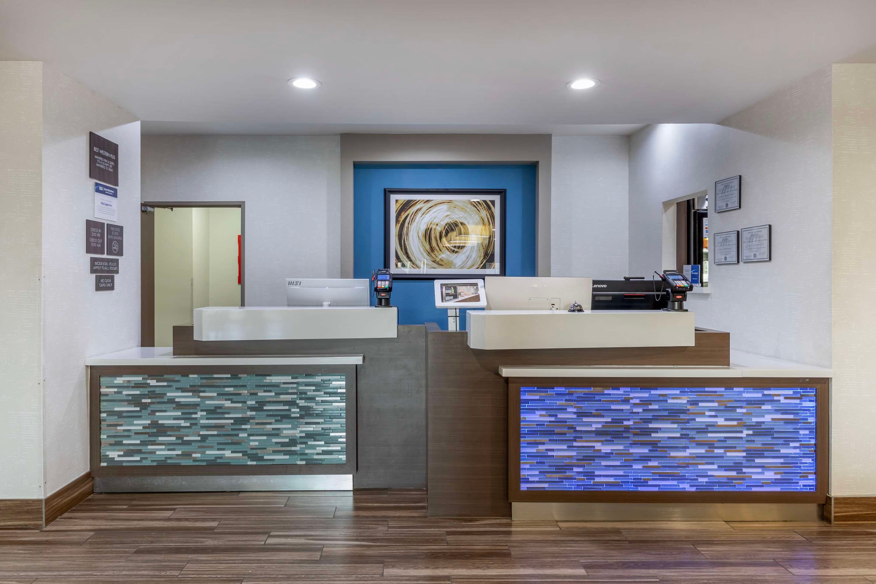 Front desk