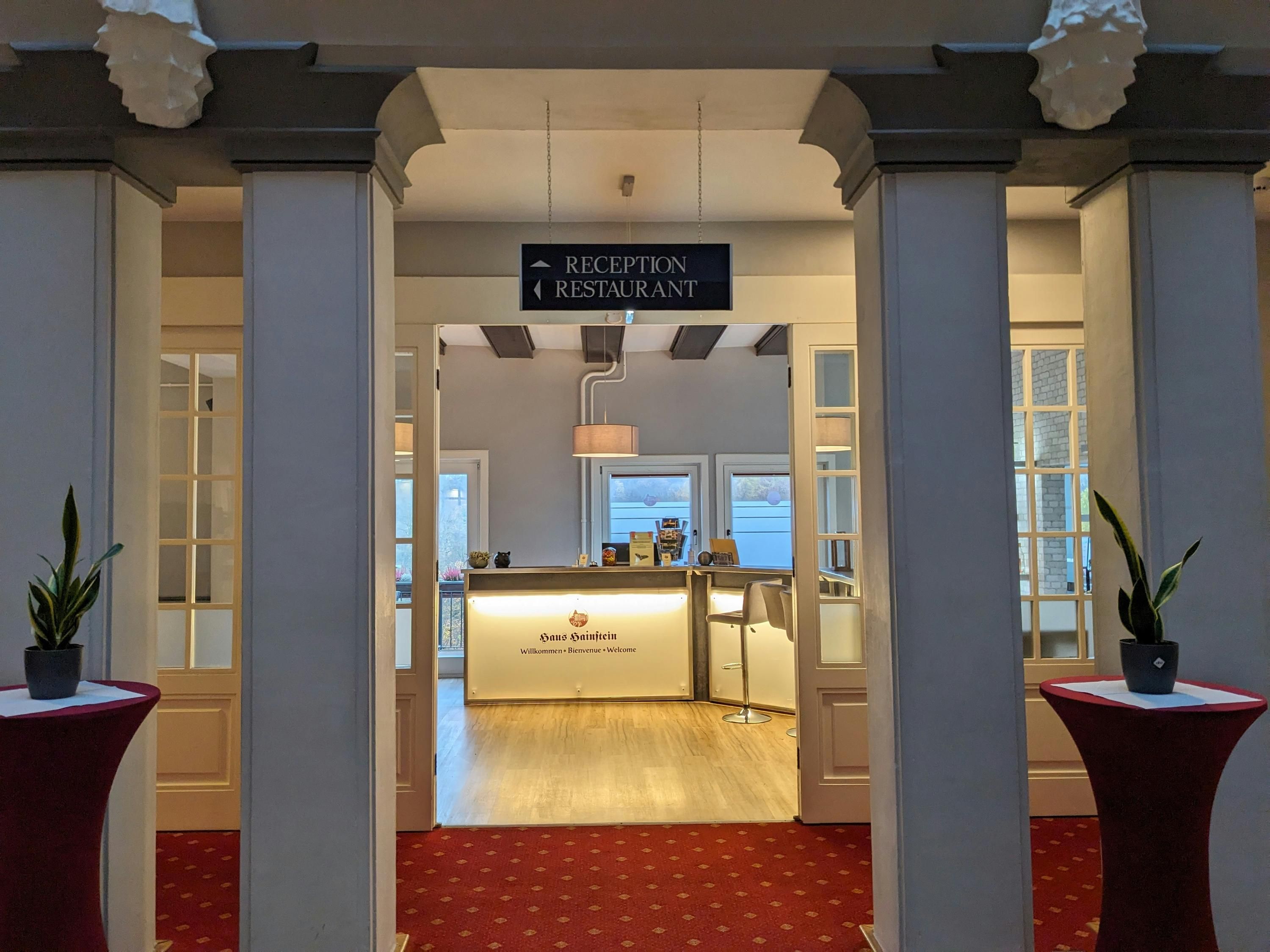 Front desk