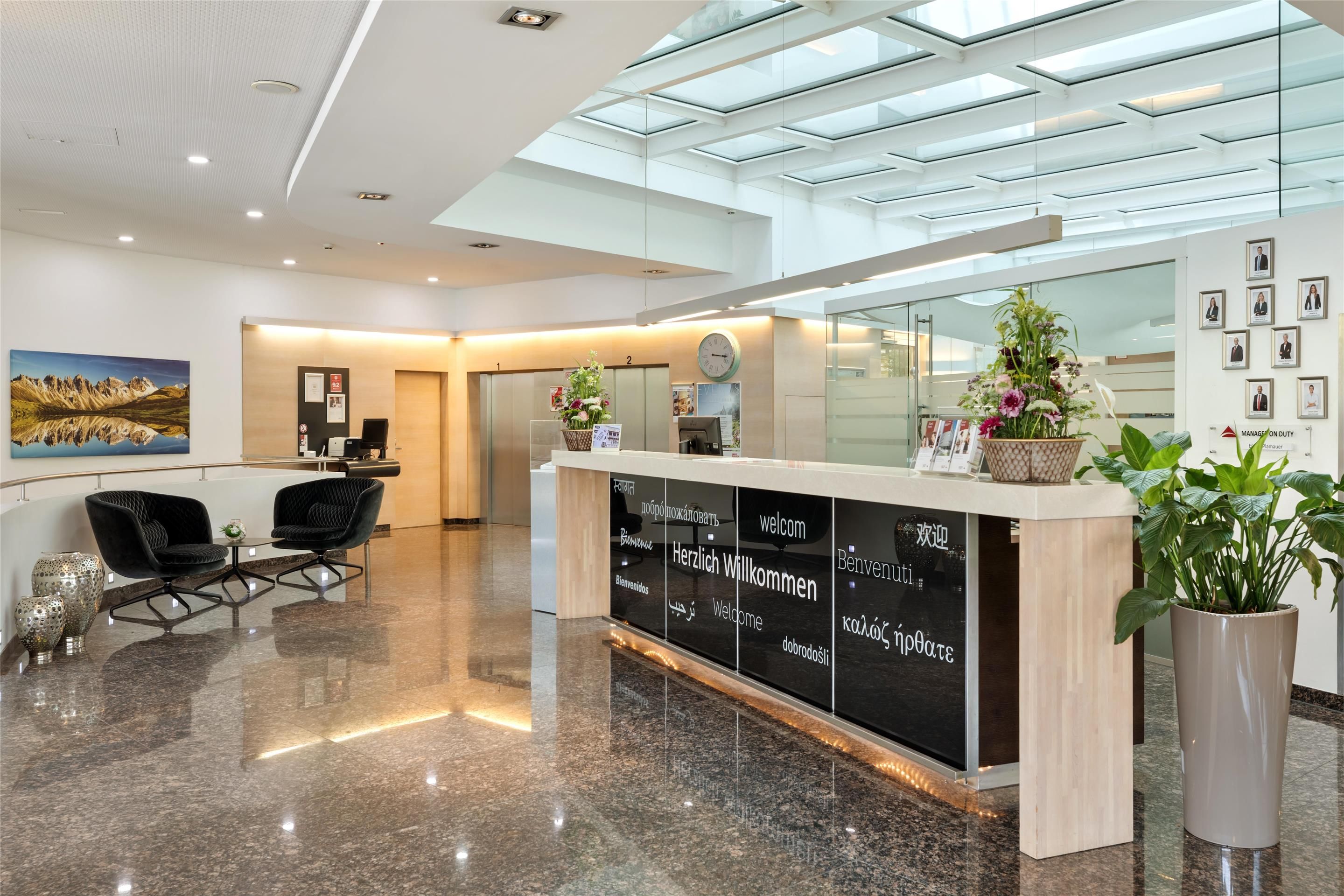Front desk