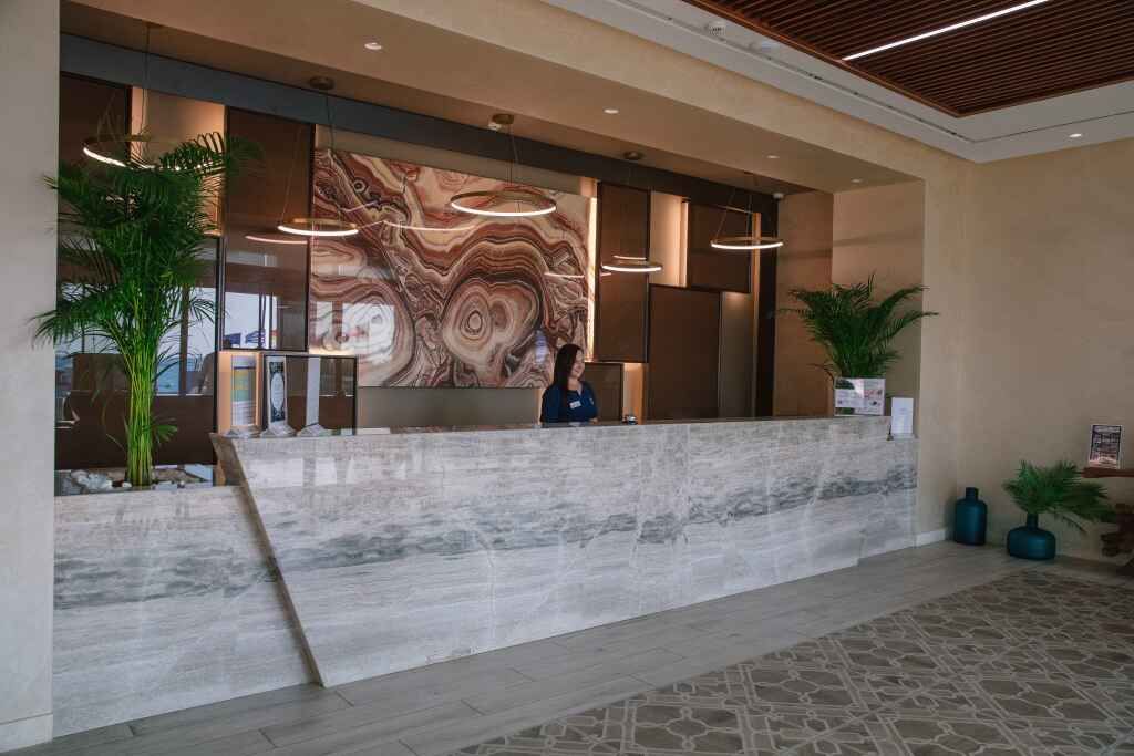Front desk