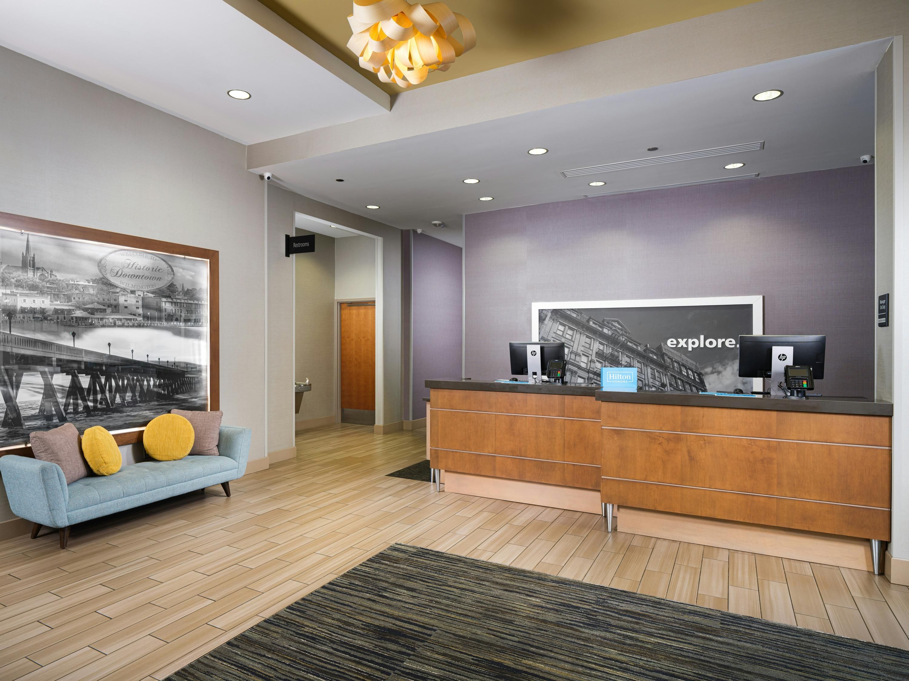 Front desk