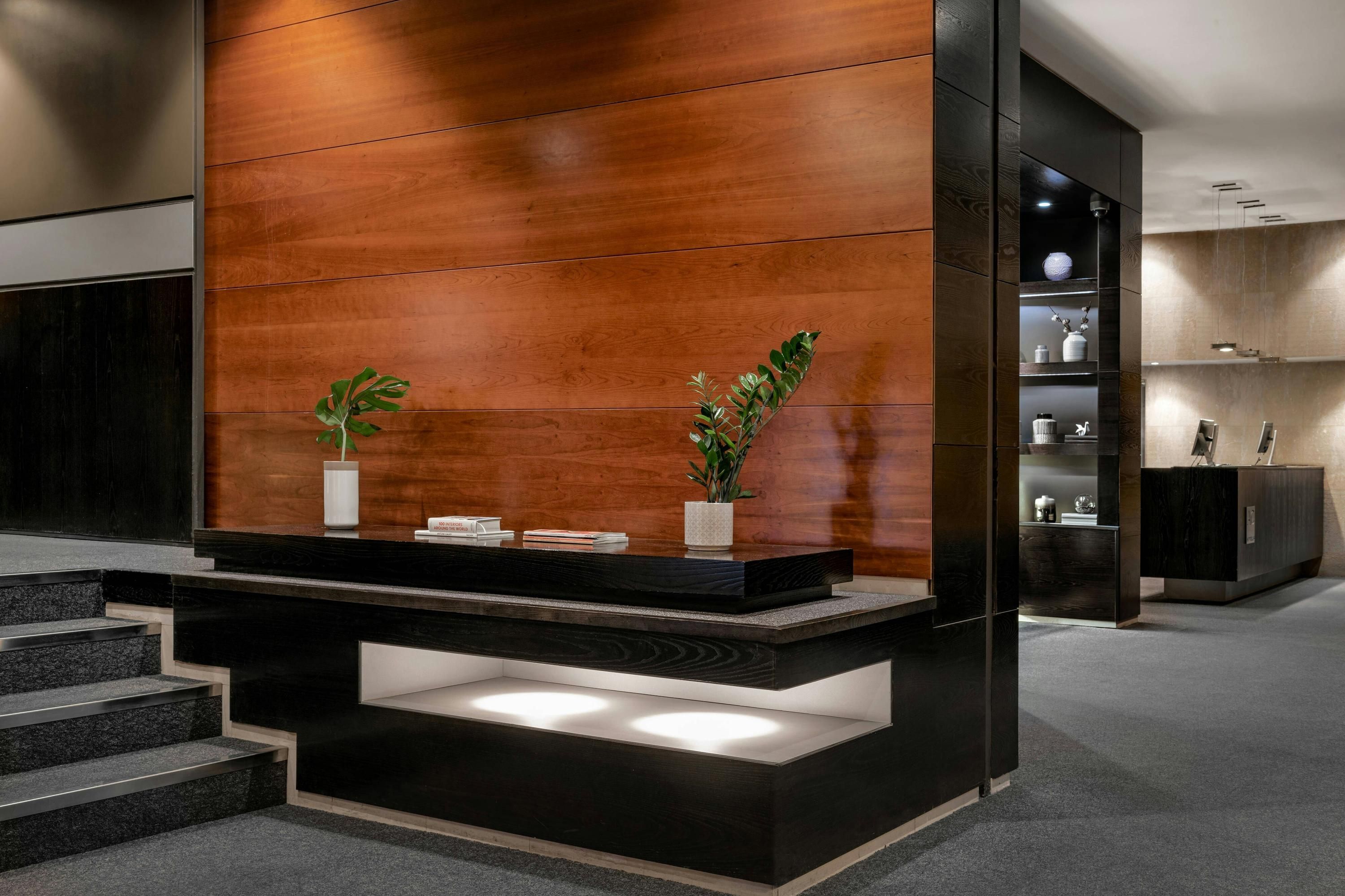 Front desk