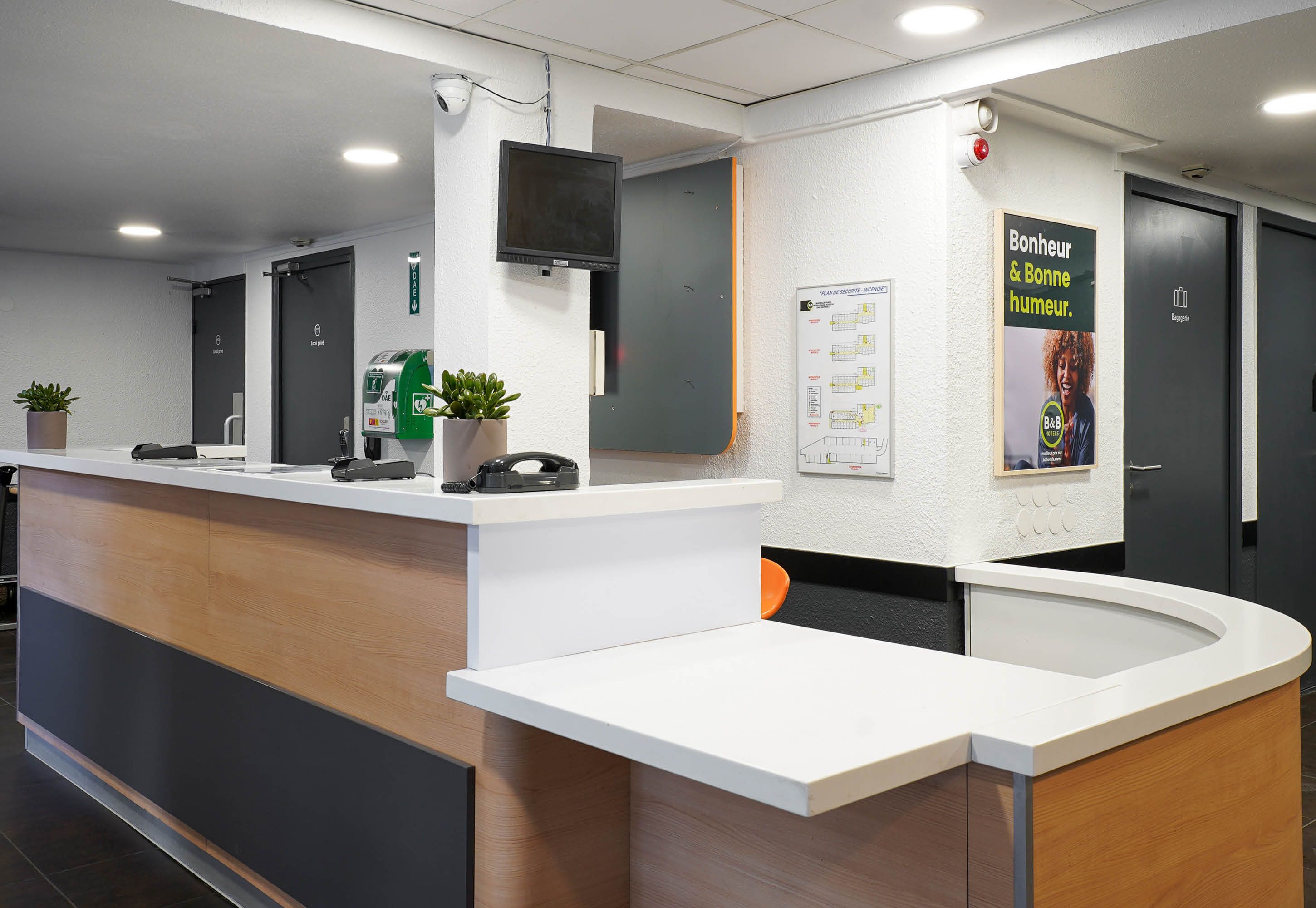 Front desk