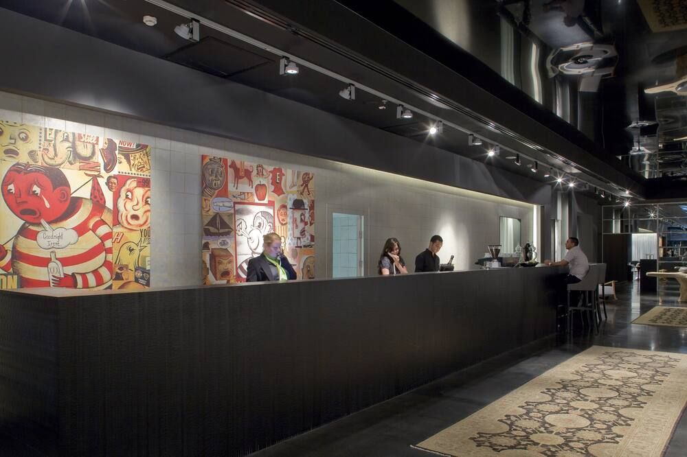 Front desk