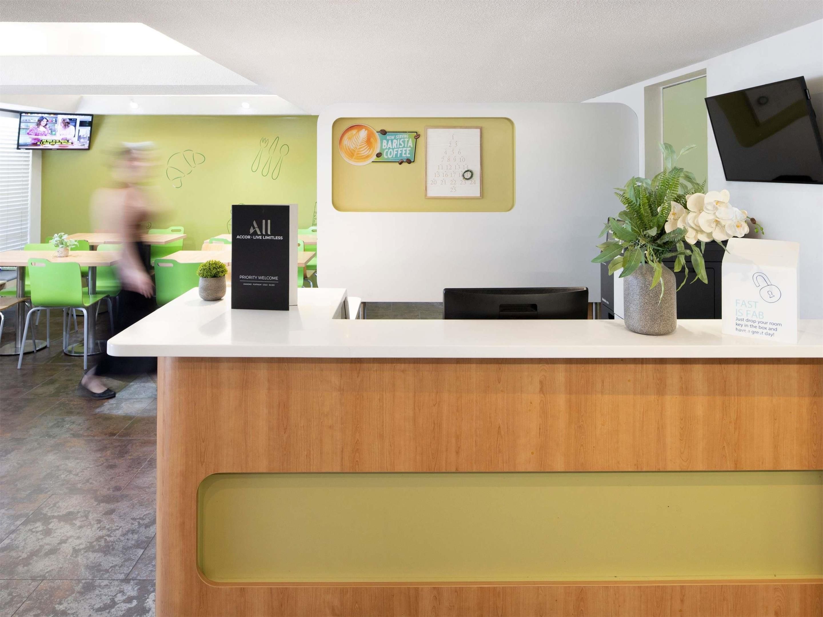 Front desk