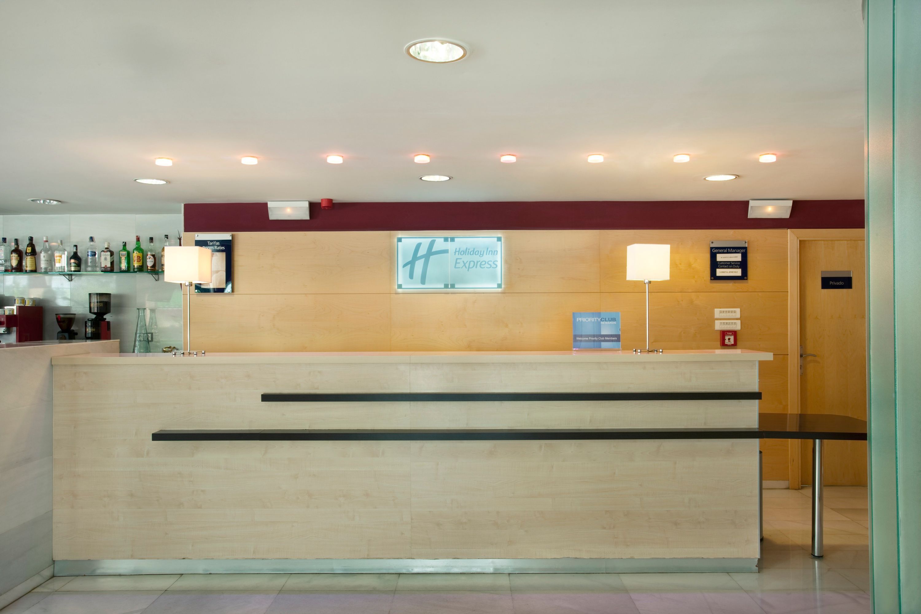 Front desk