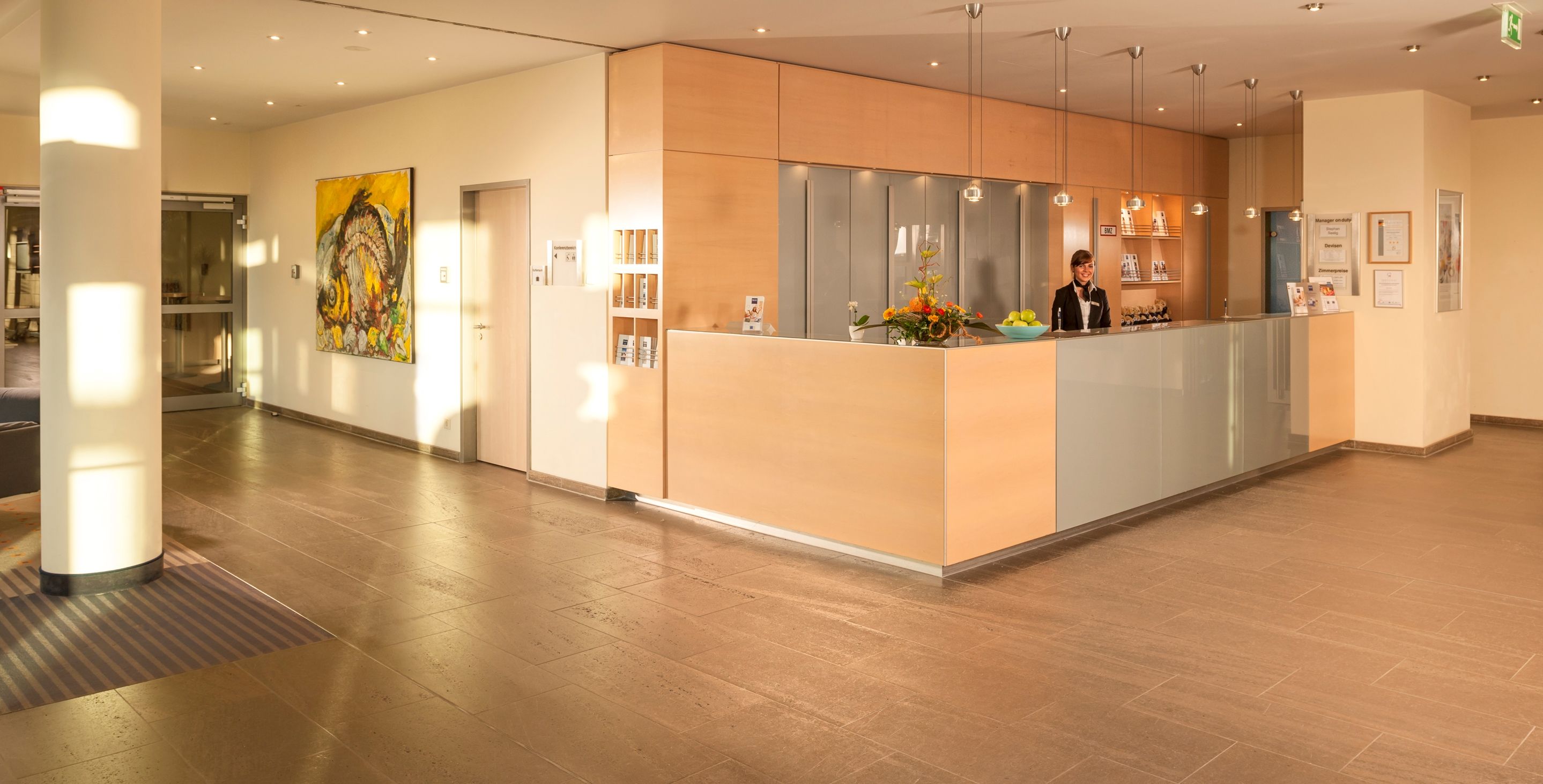 Front desk
