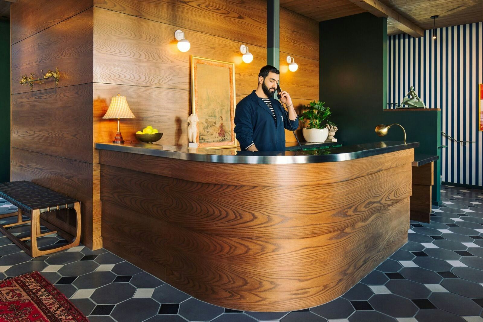 Front desk