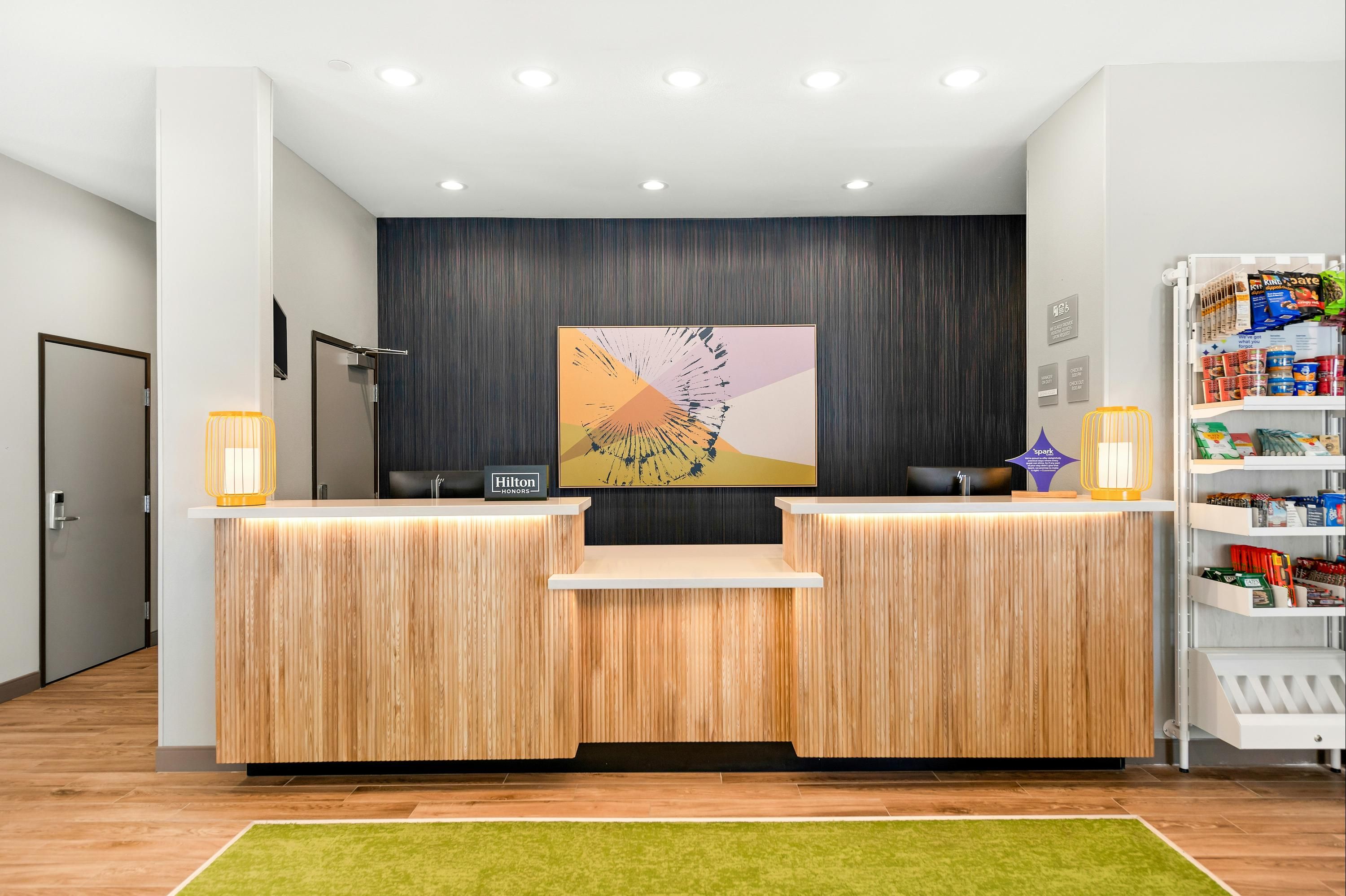 Front desk