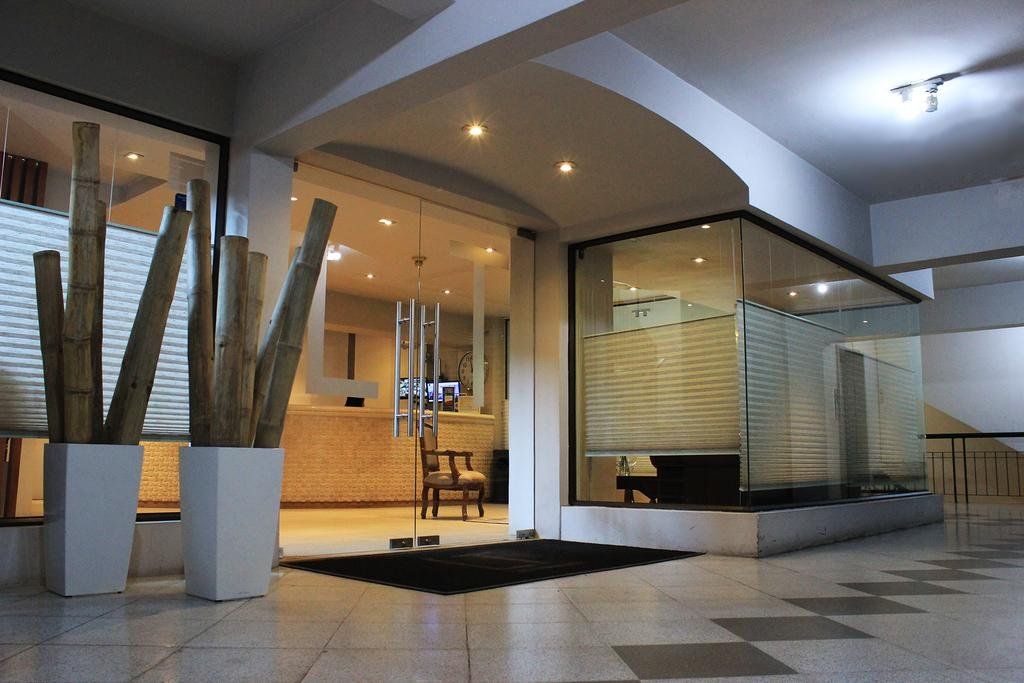 Hotel entrance