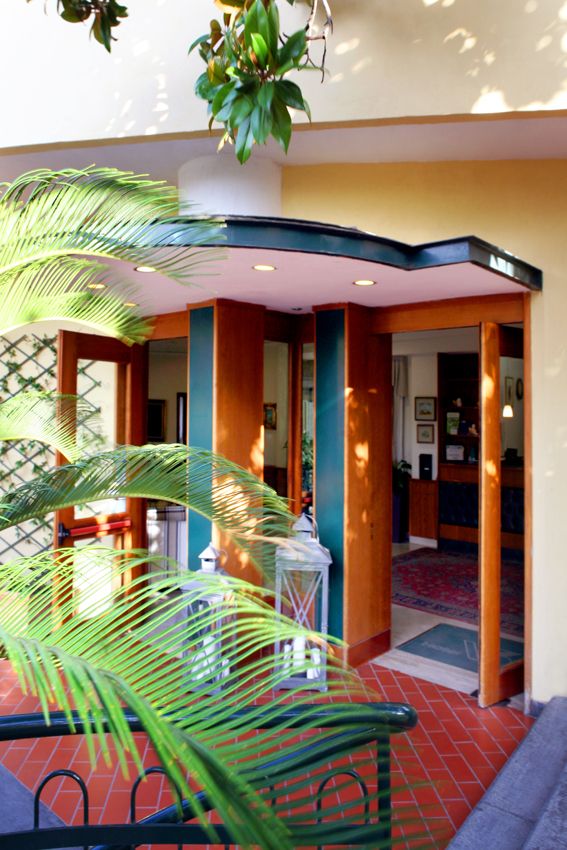 Hotel entrance