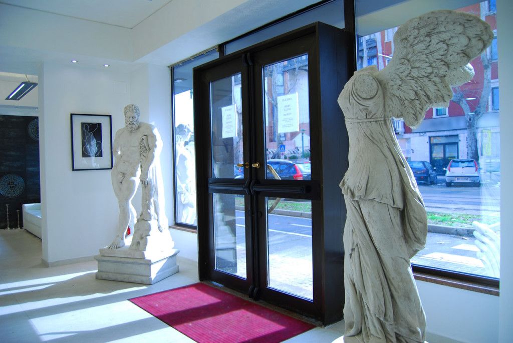 Hotel entrance