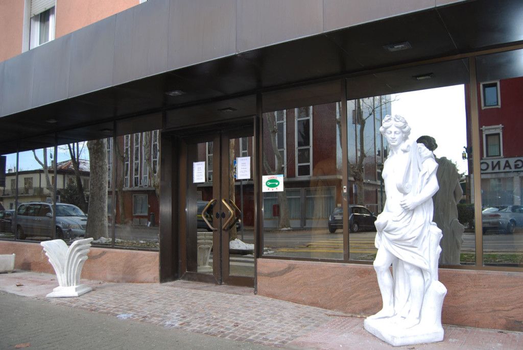 Hotel entrance
