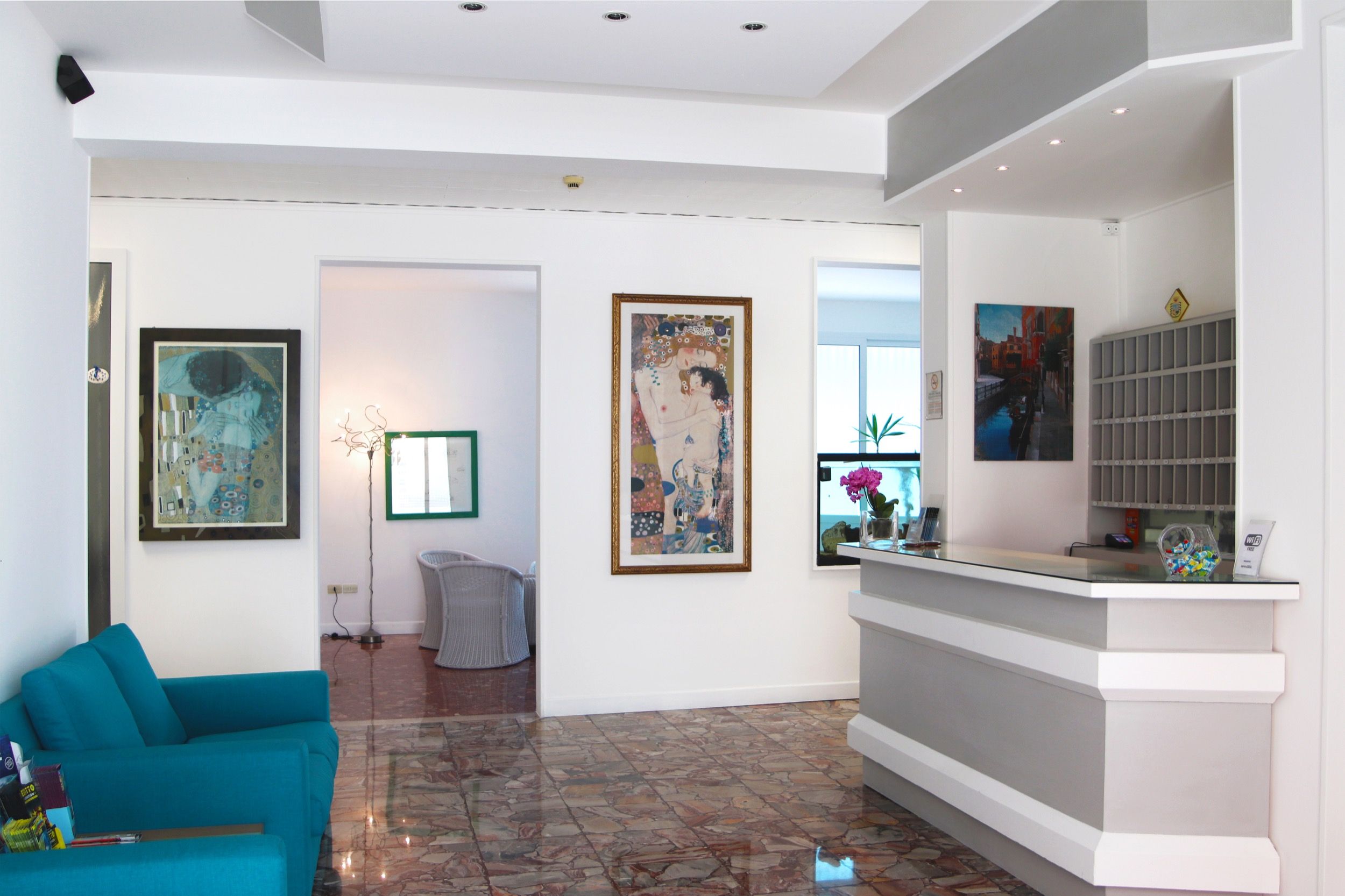 Front desk