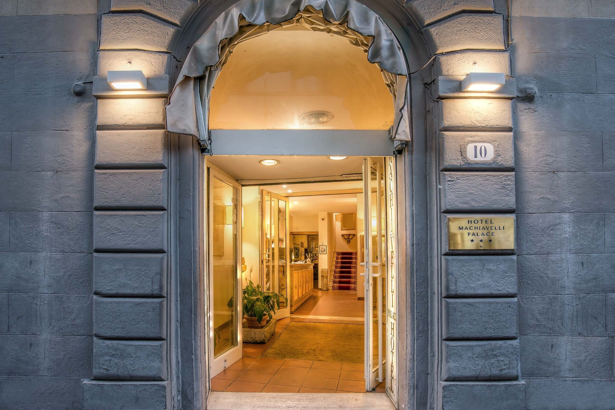 Hotel entrance
