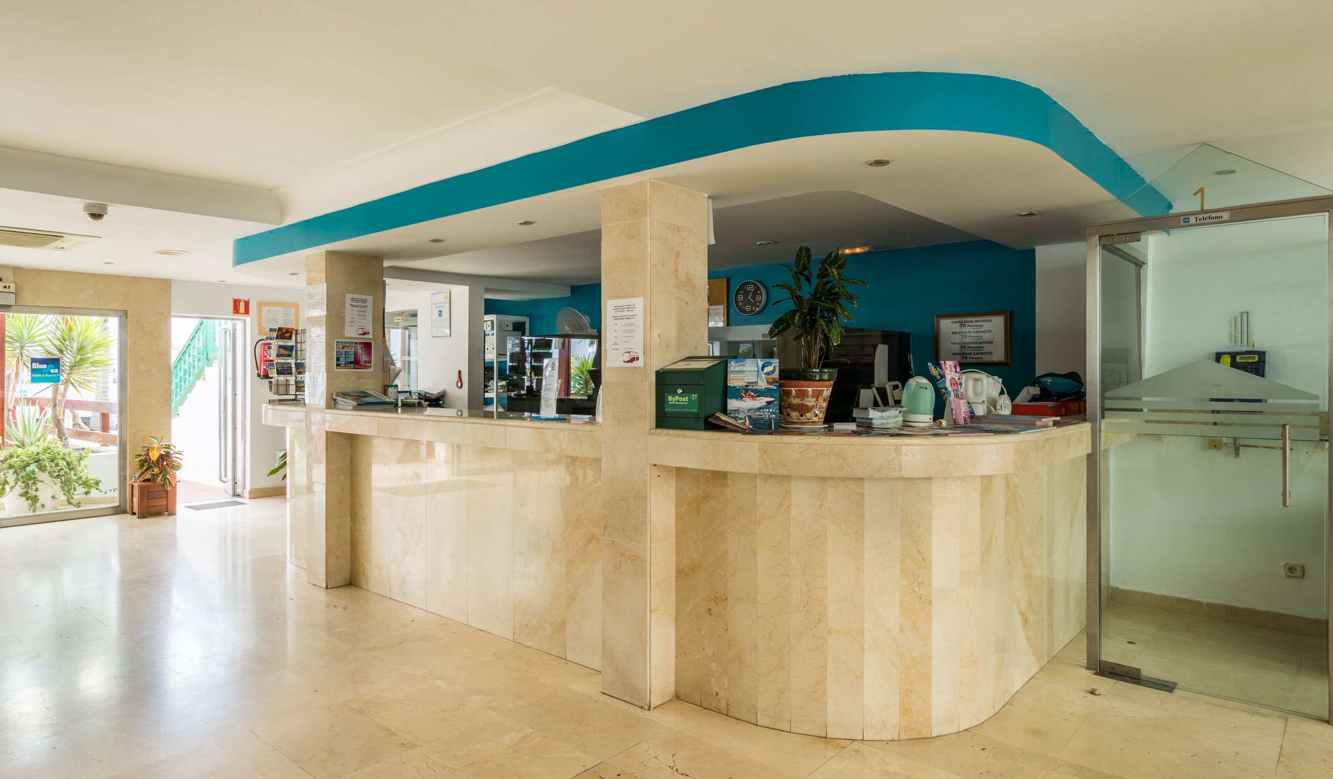 Front desk
